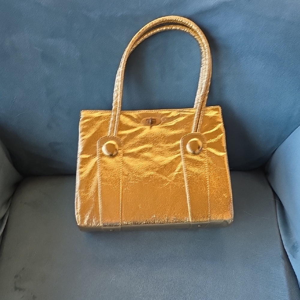 Gold Women's Handbag